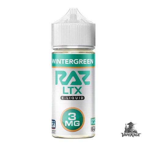Wintergreen RAZ x — Pod Juice 100mL Freebase Freebase E-Liquid at Vapekage