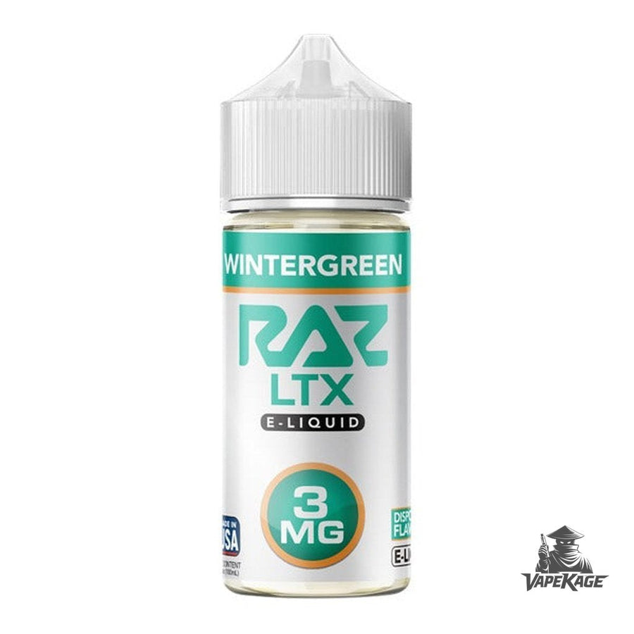 Wintergreen RAZ x — Pod Juice 100mL Freebase Freebase E-Liquid at Vapekage