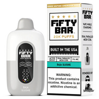 Fifty Bar White Series 20K Disposable Vape