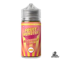 Strawberry Banana Nicotine Free Fruit Monster Vape Labs 100mL Freebase