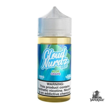 Aloe Grape Iced — Cloud Nurdz 100mL Freebase