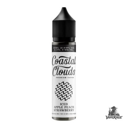 Apple Peach Strawberry Iced — Coastal Clouds 60mL Freebase