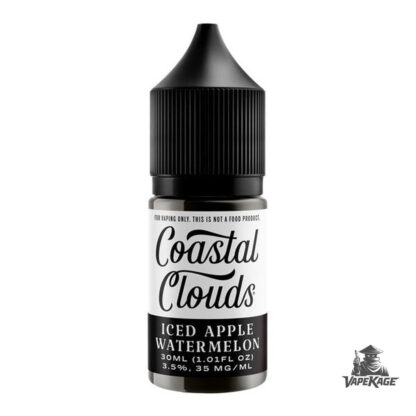 Apple Watermelon Iced — Coastal Clouds 30mL Nic Salt