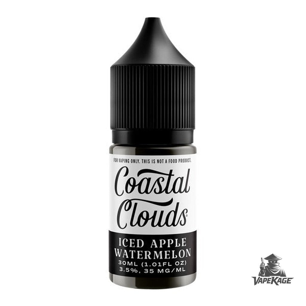 Apple Watermelon Iced — Coastal Clouds 30mL Nic Salt