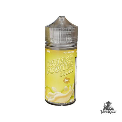 Banana Custard Monster Vape Labs 100mL Freebase