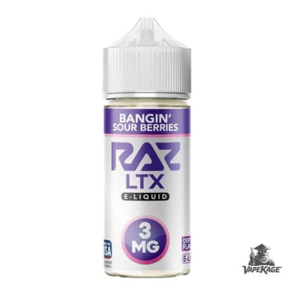Bangin Sour Berries RAZ x LTX Edition — Pod Juice 100mL Freebase