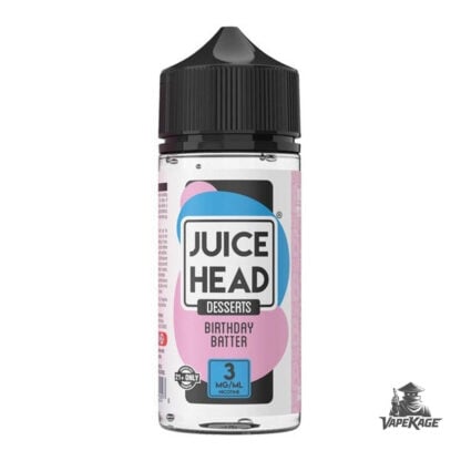 Birthday Batter E Liquid — Juice Head 100mL Freebase
