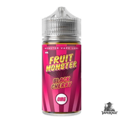 Black Cherry Nicotine Free Fruit Monster Vape Labs 100mL Freebase