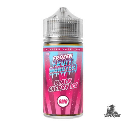 Black Cherry Ice Nicotine Free Frozen Fruit Monster Vape Labs 100mL Freebase