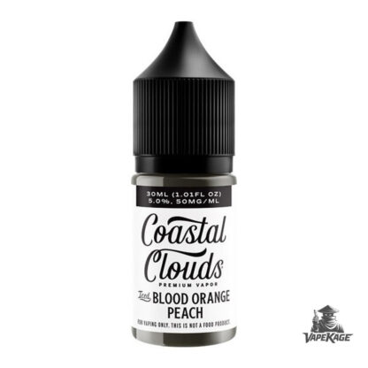Blood Orange Peach Iced — Coastal Clouds 30mL Nic Salt