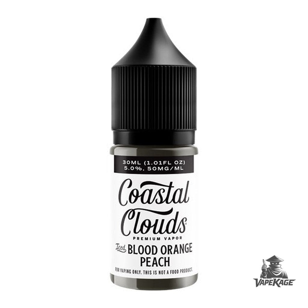 Blood Orange Peach Iced — Coastal Clouds 30mL Nic Salt