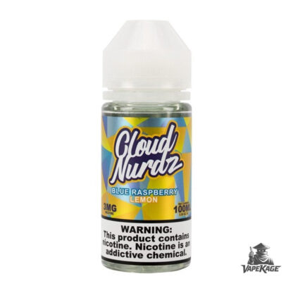 Blue Raspberry Lemon by — Cloud Nurdz 100mL Freebase
