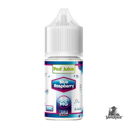 Blue Raspberry — Pod Juice 30mL Nic Salt