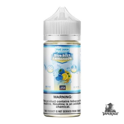 Blue Razz Lemonade Freeze — Pod Juice 100mL Freebase