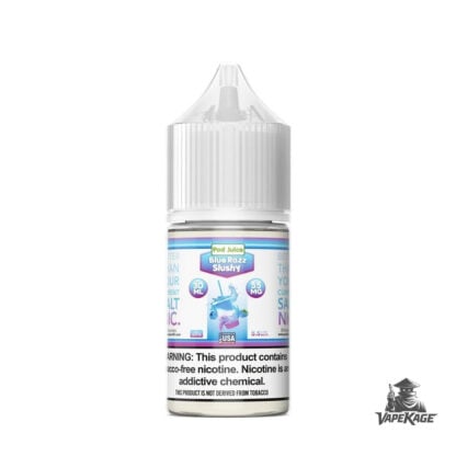 Blue Razz Slushy — Pod Juice 30mL Nic Salt