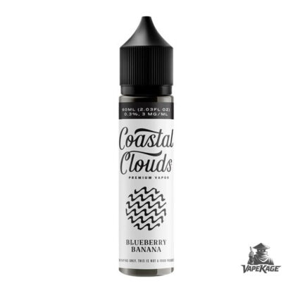 Blueberry Banana — Coastal Clouds 60mL Freebase