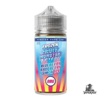 Blueberry Raspberry Lemon Ice Nicotine Free — Monster Vape Labs 100mL Freebase