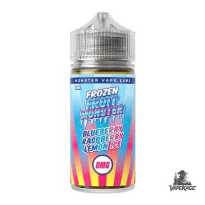 Blueberry Raspberry Lemon Ice Nicotine Free — Monster Vape Labs 100mL Freebase