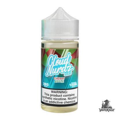 Cherry Apple Iced — Cloud Nurdz 100mL Freebase