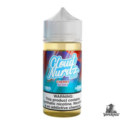 Cherry Berry Iced — Cloud Nurdz 100mL Freebase