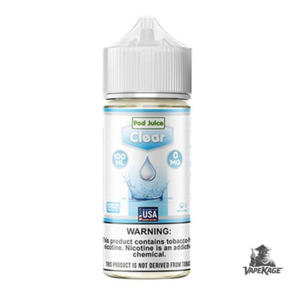Clear — Pod Juice 100mL Freebase
