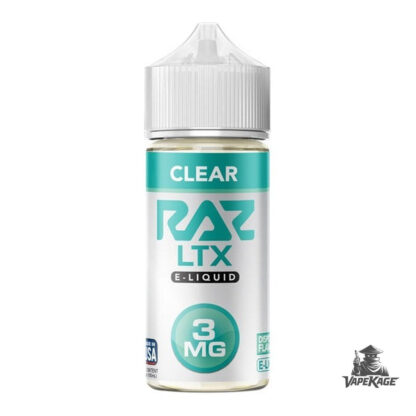 Clear RAZ x — Pod Juice 100mL Freebase