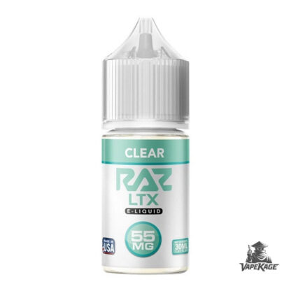 Clear RAZ x (ltx Edition) — Pod Juice 30mL Nic Salt