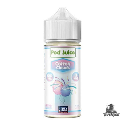 Cotton Clouds — Pod Juice 100mL Freebase