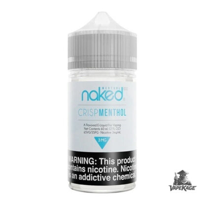 Crisp Menthol — NKD 100 60mL Freebase