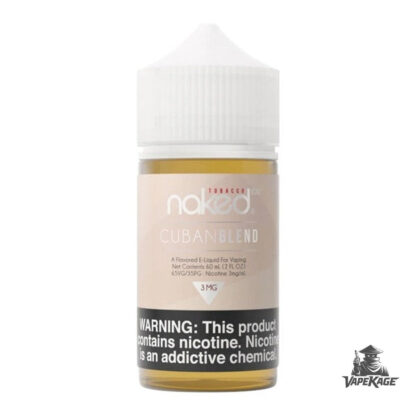 Cuban Blend Tobacco — NKD 100 60mL Freebase