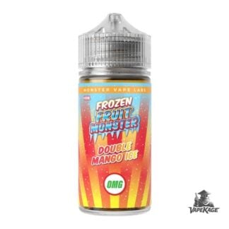 Double Mango Ice Nicotine Free Frozen Fruit Monster Vape Labs 100mL Freebase