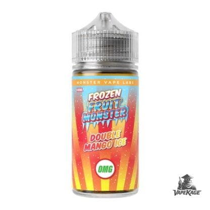 Double Mango Ice Nicotine Free Frozen Fruit Monster Vape Labs 100mL Freebase