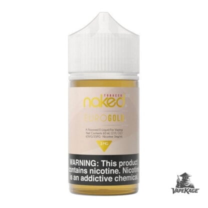 Euro Gold Tobacco — NKD 100 60mL Freebase