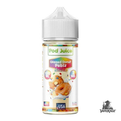 Glazed Donut Pebz — Pod Juice 100mL Freebase
