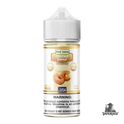Glazed Donut — Pod Juice 100mL Freebase