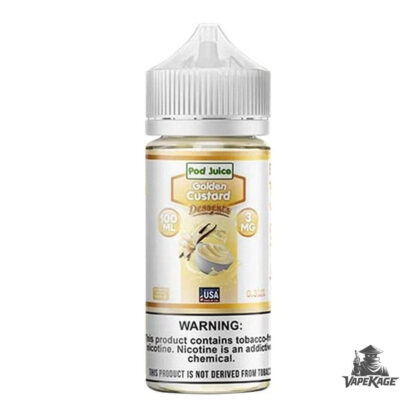 Golden Custard — Pod Juice 100mL Freebase