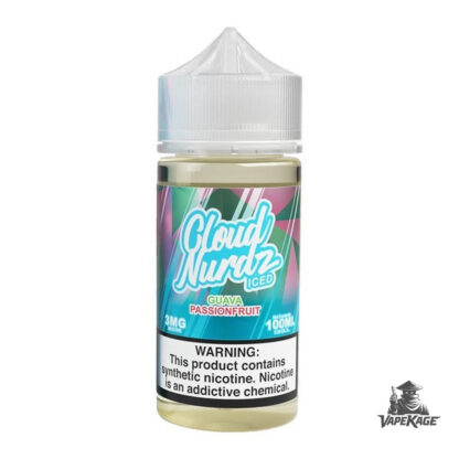 Guava Passion Iced — Cloud Nurdz 100mL Freebase