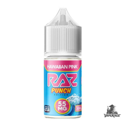 Hawaiian Pink RAZ x (punch Edition) — Pod Juice 30mL Nic Salt