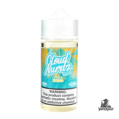 Iced Aloe Mango — Cloud Nurdz 100mL Freebase