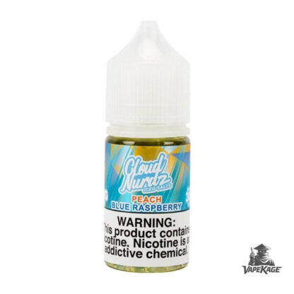 Iced Peach Blue Raspberry by — Cloud Nurdz 30mL Nic Salt