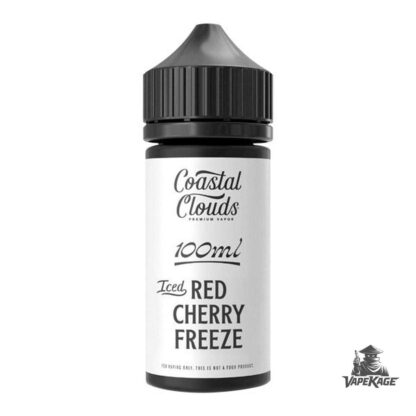 Iced Red Cherry Freeze — Coastal Clouds 100mL Freebase