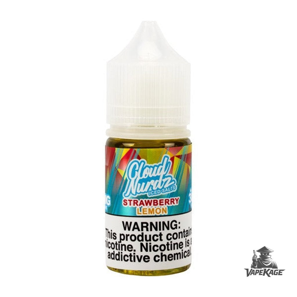 Iced Strawberry Lemon by — Cloud Nurdz 30mL Nic Salt