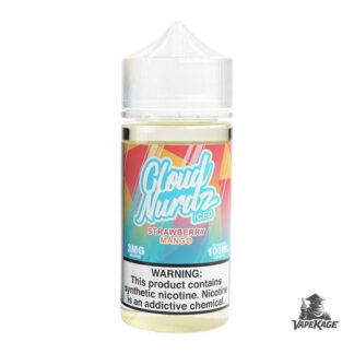 Iced Strawberry Mango — Cloud Nurdz 100mL Freebase