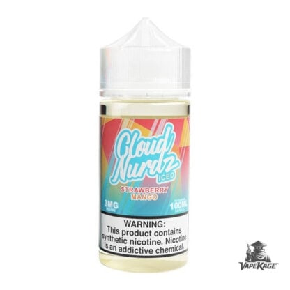 Iced Strawberry Mango — Cloud Nurdz 100mL Freebase