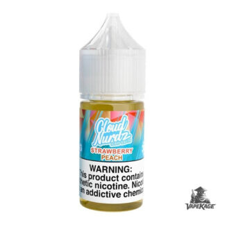 Iced Strawberry Peach — Cloud Nurdz 30mL Nic Salt