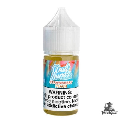 Iced Strawberry Peach — Cloud Nurdz 30mL Nic Salt