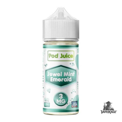 Jewel Mint Emerald — Pod Juice 100mL Freebase