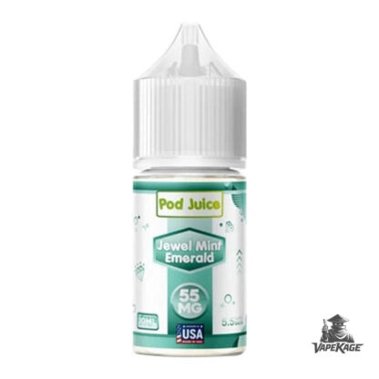 Jewel Mint Emerald — Pod Juice 30mL Nic Salt