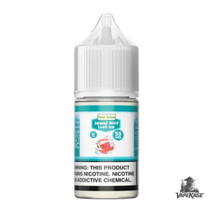 Jewel Mint Lush Freeze — Pod Juice 30mL Nic Salt