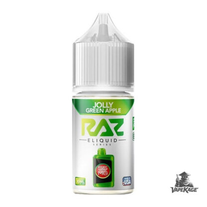 Jolly Green Apple RAZ x — Pod Juice 30mL Nic Salt